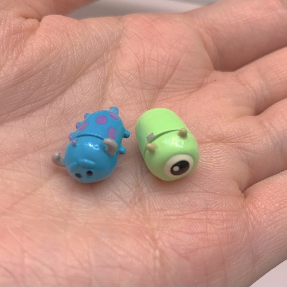 Disney Monster Inc. Mike and Sulley Tsum Tsum Earrings
